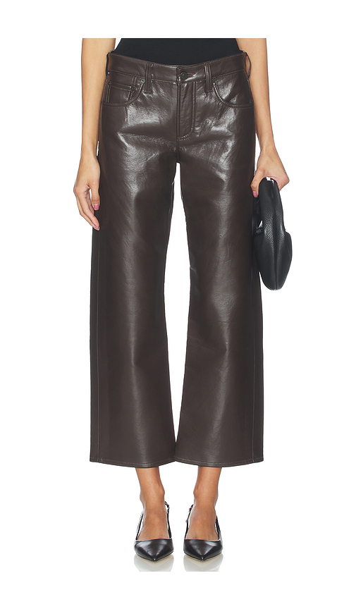 Citizens of Humanity Faye Vintage Straight Pants in Chocolate - Chocolate. 23 also , 25, 26, 27, 28, 29, 30, 31, 32