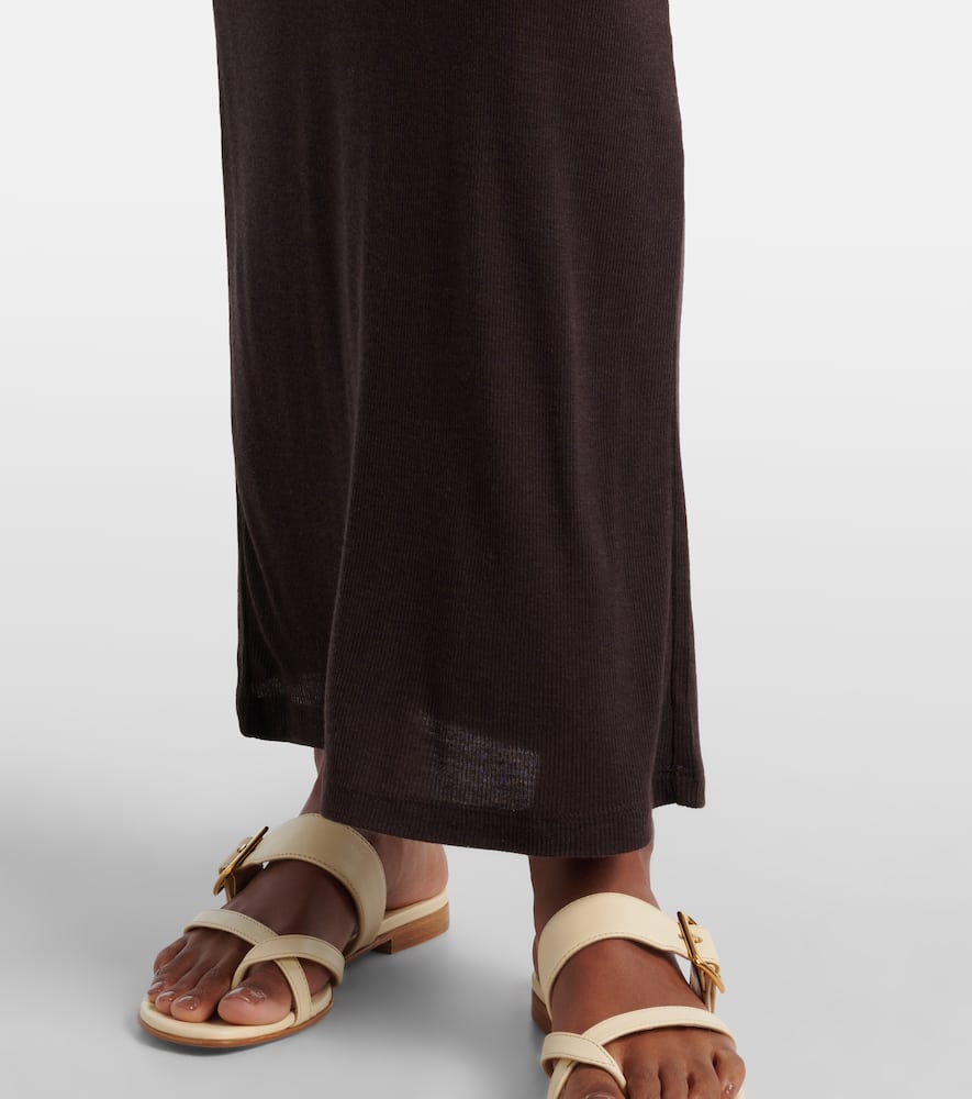 Jersey slip dress