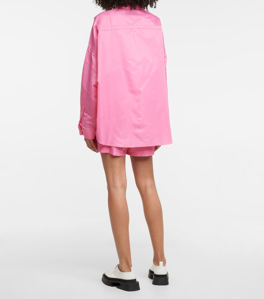 The Frankie Shop Perla shirt jacket and shorts set