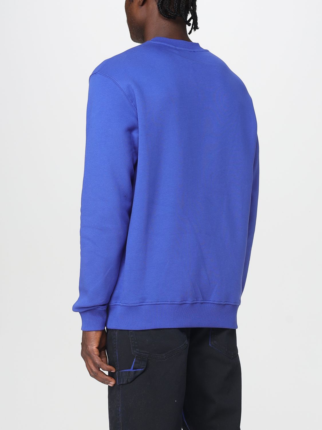 Sweatshirt Men color Blue