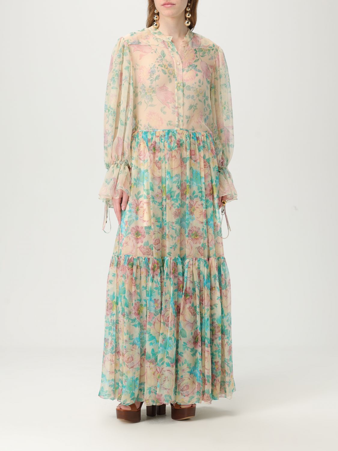 Chloé silk skirt - Blue