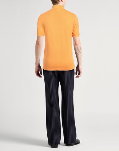 Fedeli Man Polo shirt Mandarin Size 38 Cotton