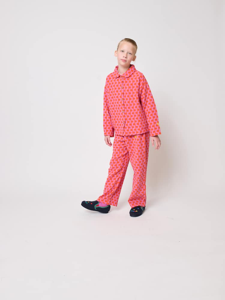 Printed cotton pajamas