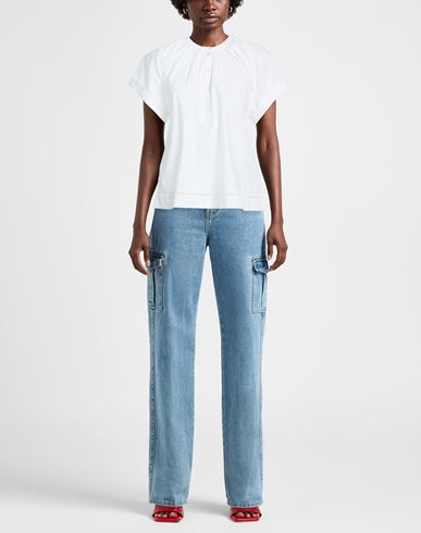 Officine Générale Woman Top White Size S Cotton