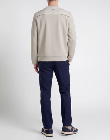 Man Sweatshirt Beige Size XXL Nylon, Cotton
