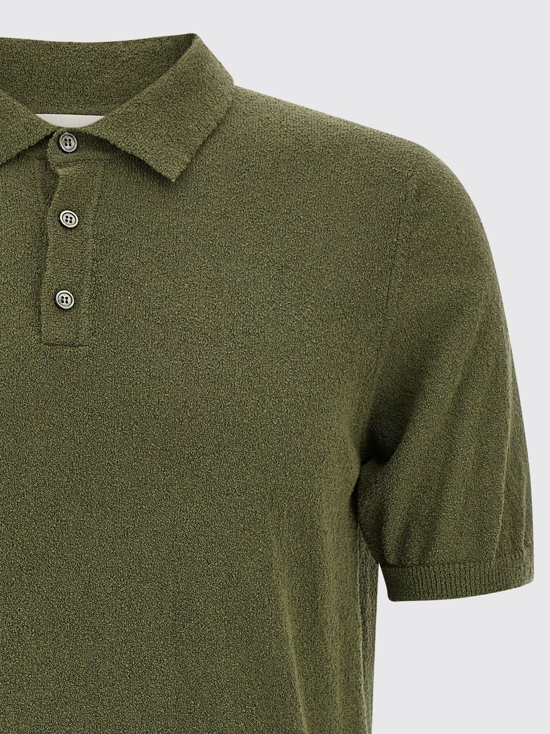 Polo Shirt Men color Green