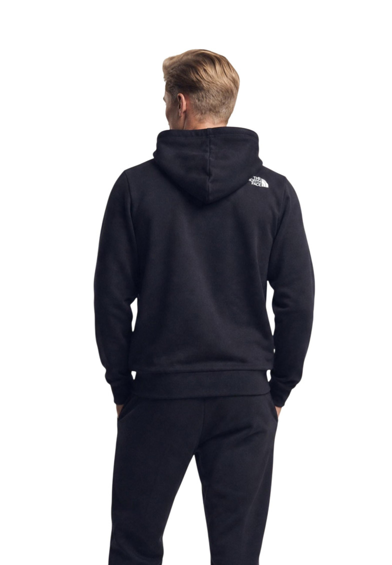 Black Logo Regular Hoodie