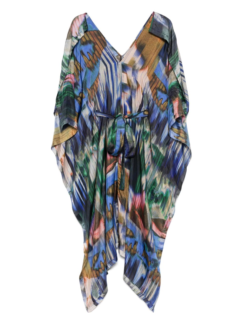 Henrik Vibskov belted midi dress - Blue
