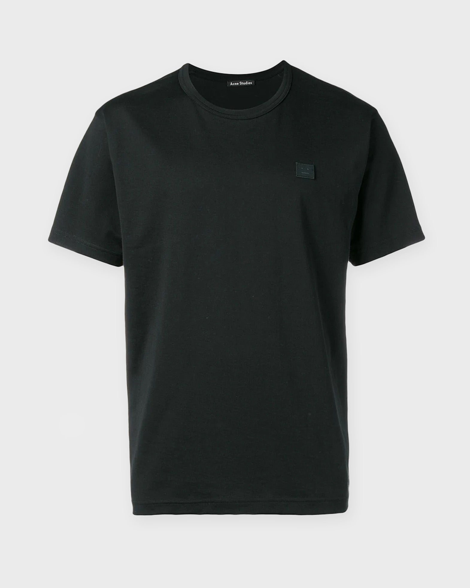 Acne Studios T-shirt Nash Face Black
