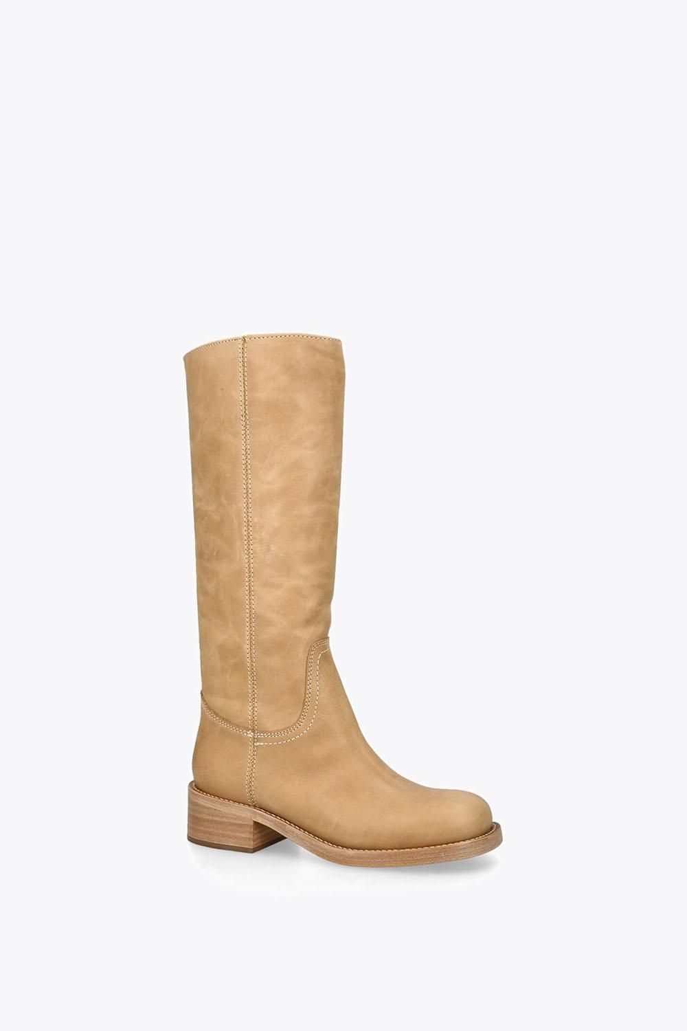 Steve Madden 'riggs Brown Leather' Leather Boot