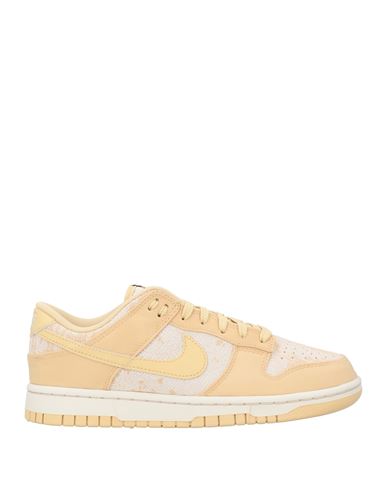 Dunk Low Woman Sneakers Sand Size 6.5 Leather, Textile fibers
