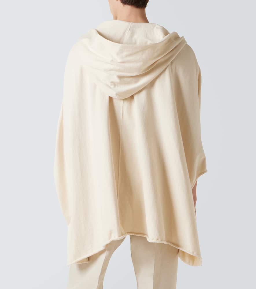 Hooded cotton shirt