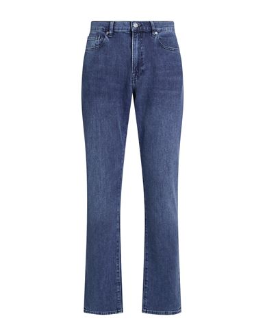 Man Jeans Blue Size 31 Cotton, Recycled cotton, Recycled polyester, Elastane