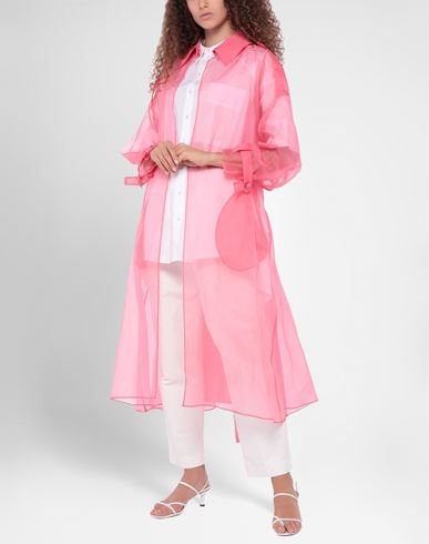 Woman Overcoat Coral