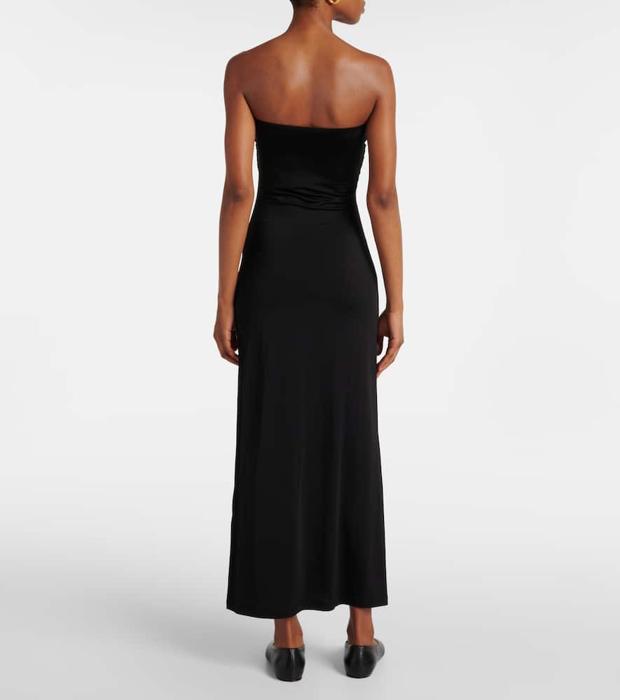 Cate strapless maxi dress