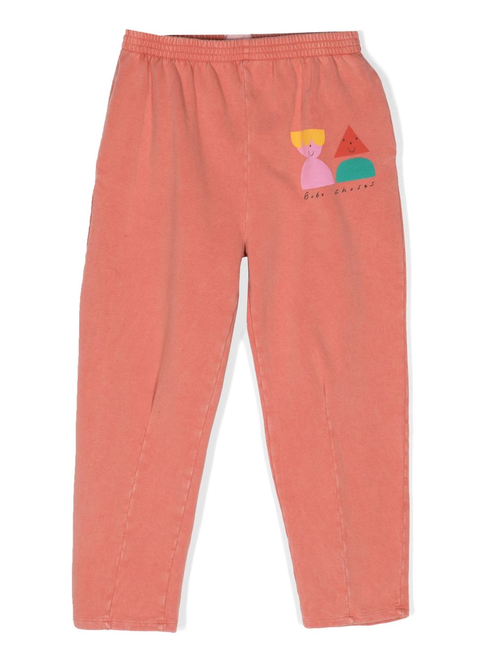 Funny Friends cotton track pants - Red