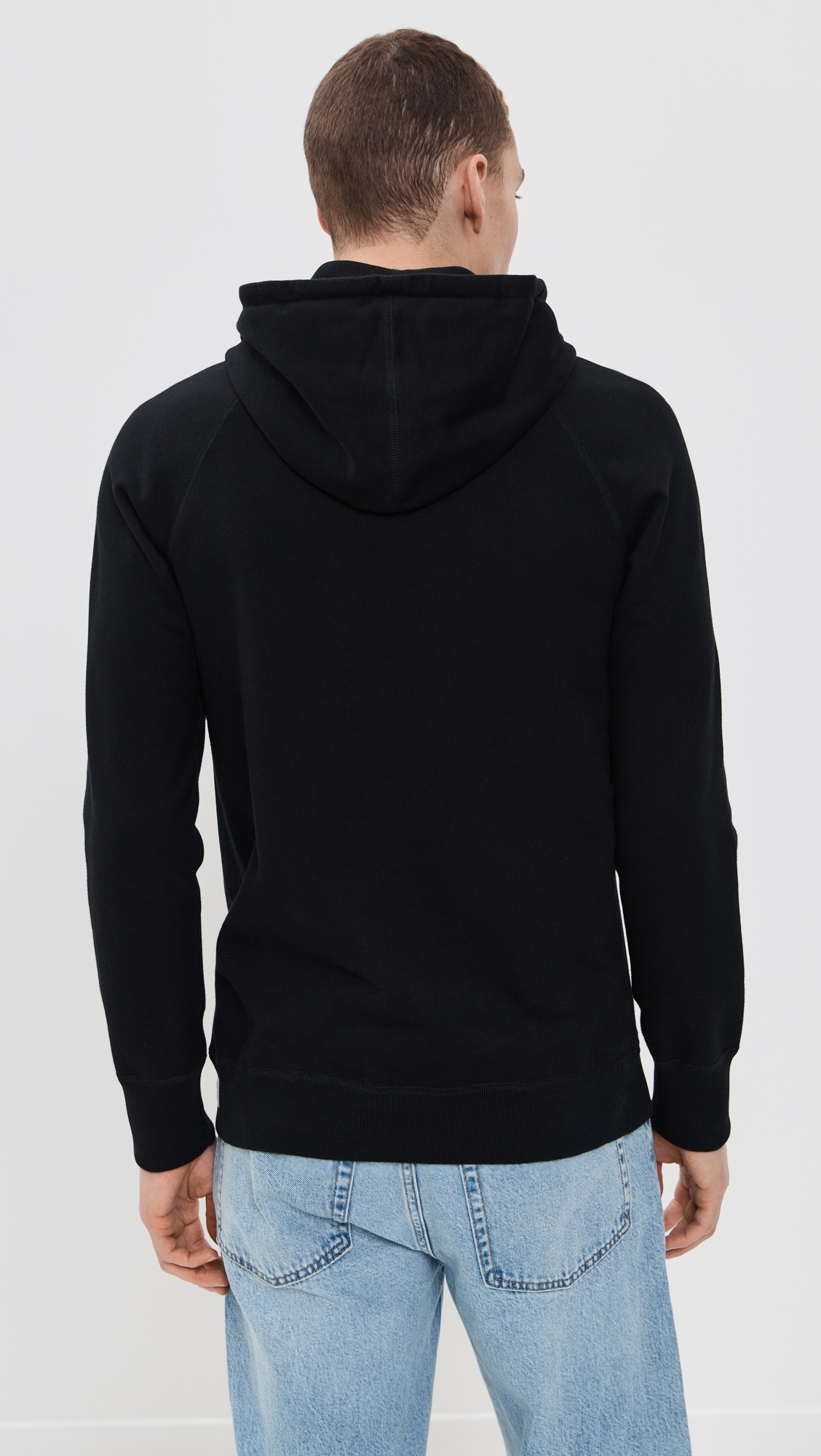 Reigning Champ Mid-Weight Terry Slim Hoodie Black