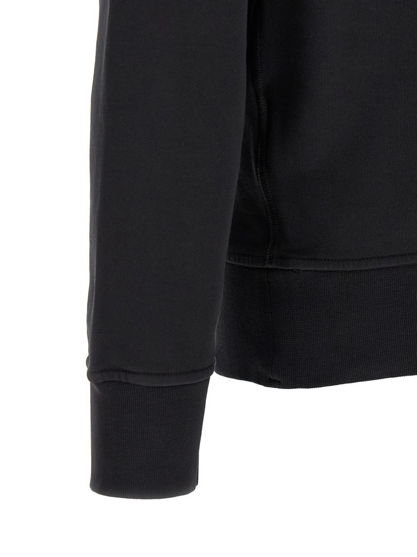 Black Solid Hoodie