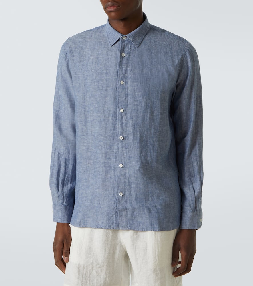Justin linen chambray shirt