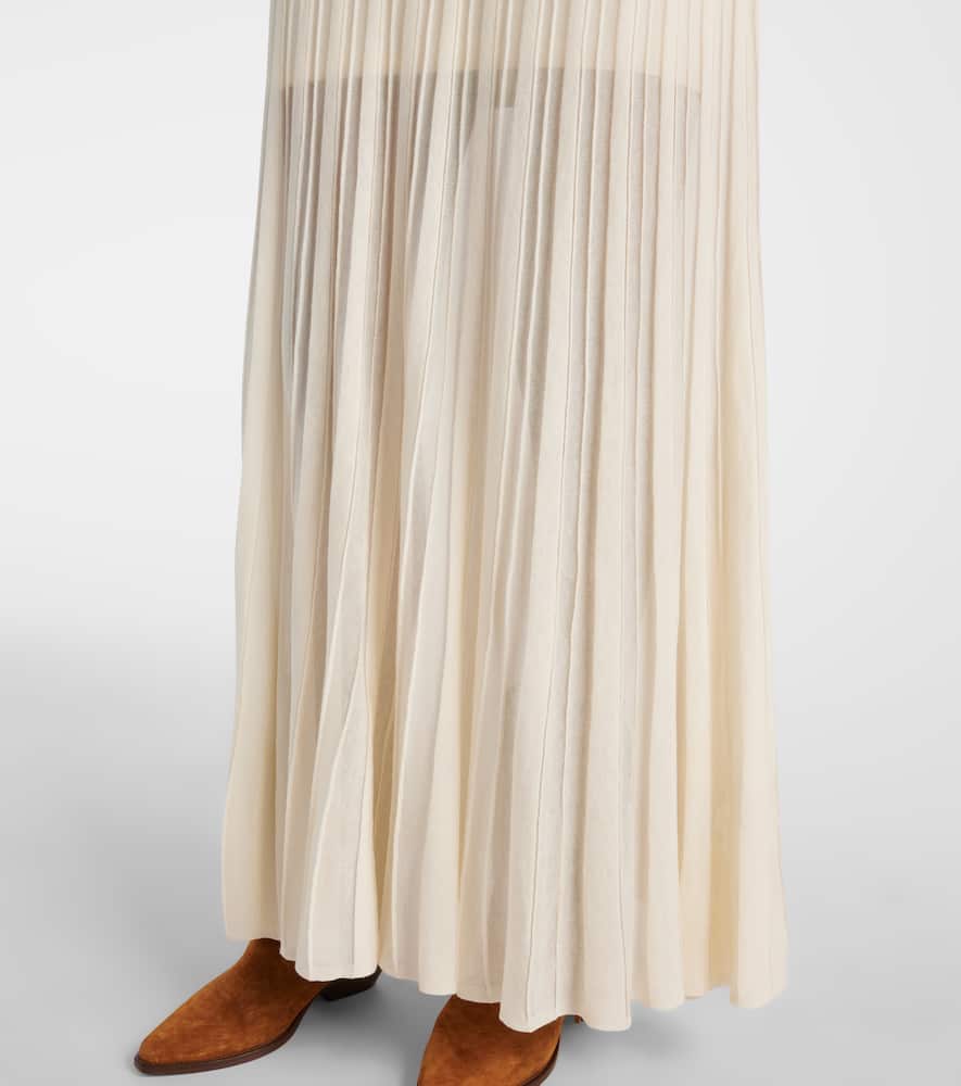 Gisole pointelle turtleneck maxi dress