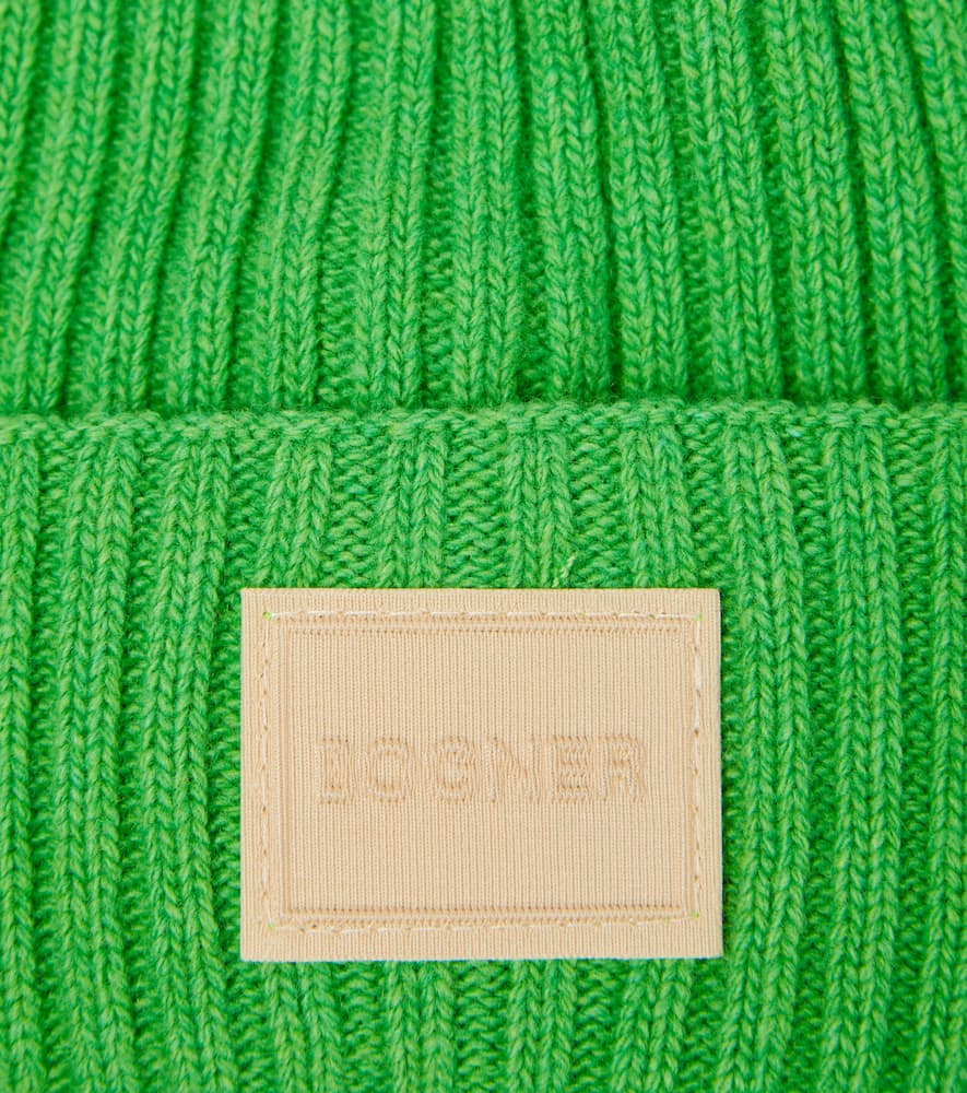 Kaj ribbed-knit beanie