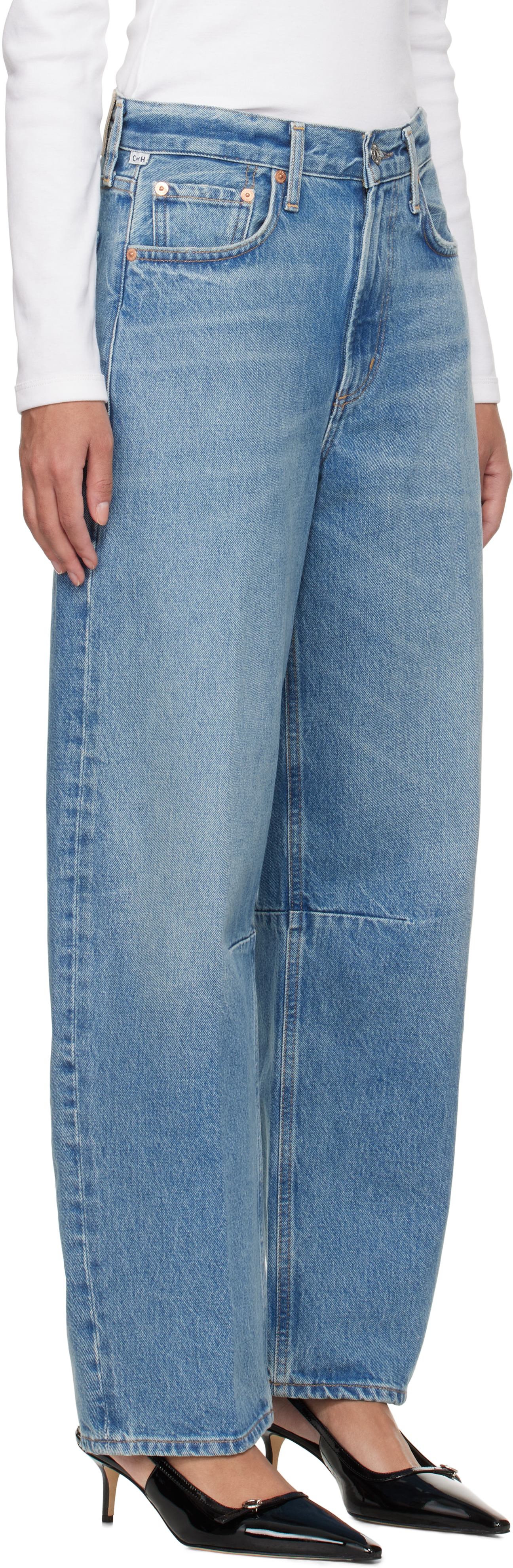 Citizens of Humanity Blue Miro Relaxed Jeans