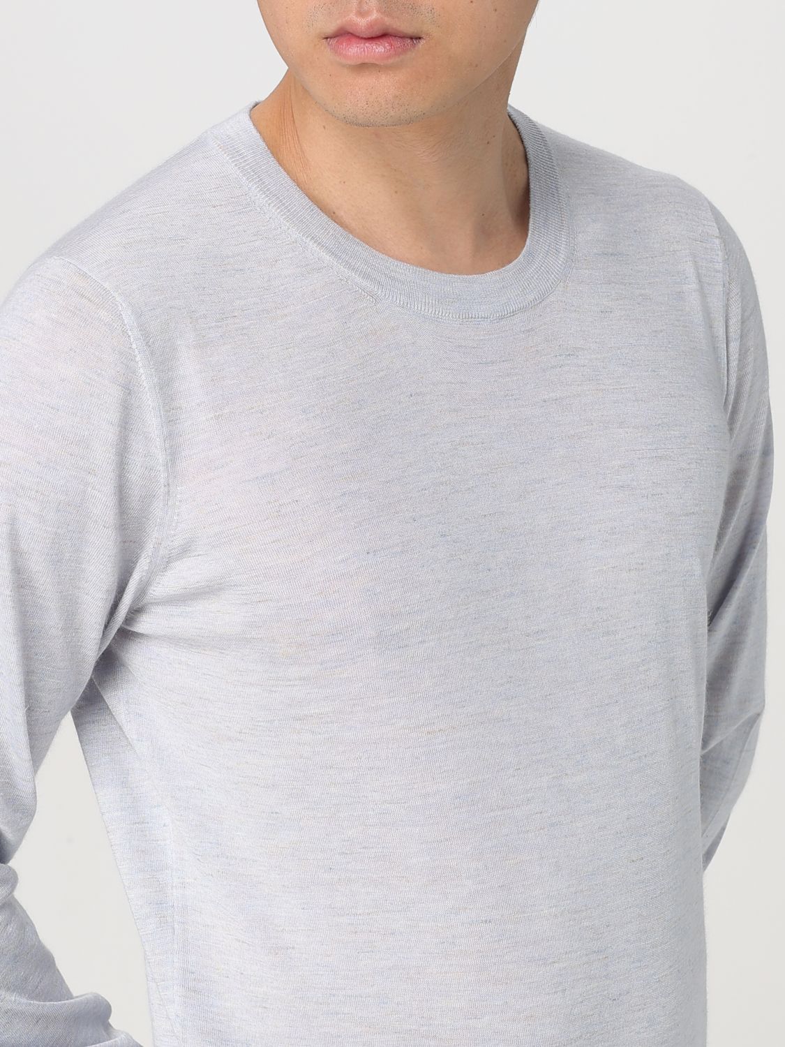 Sweater Men color Gnawed Blue
