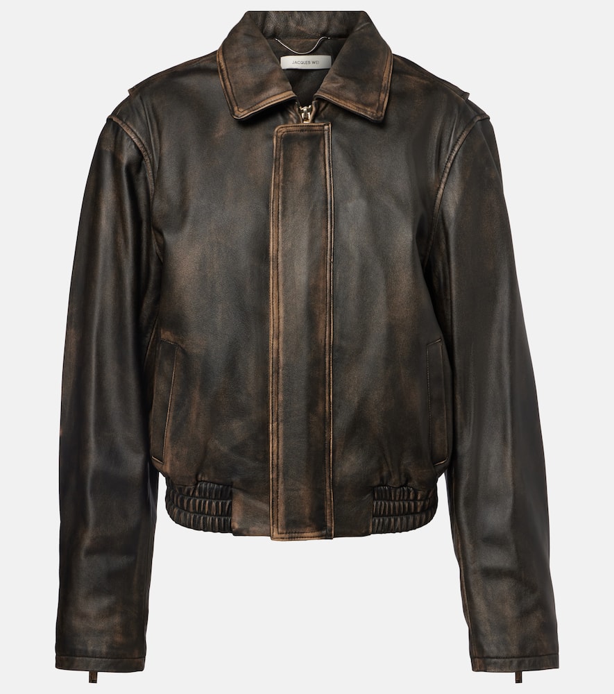 Leather jacket