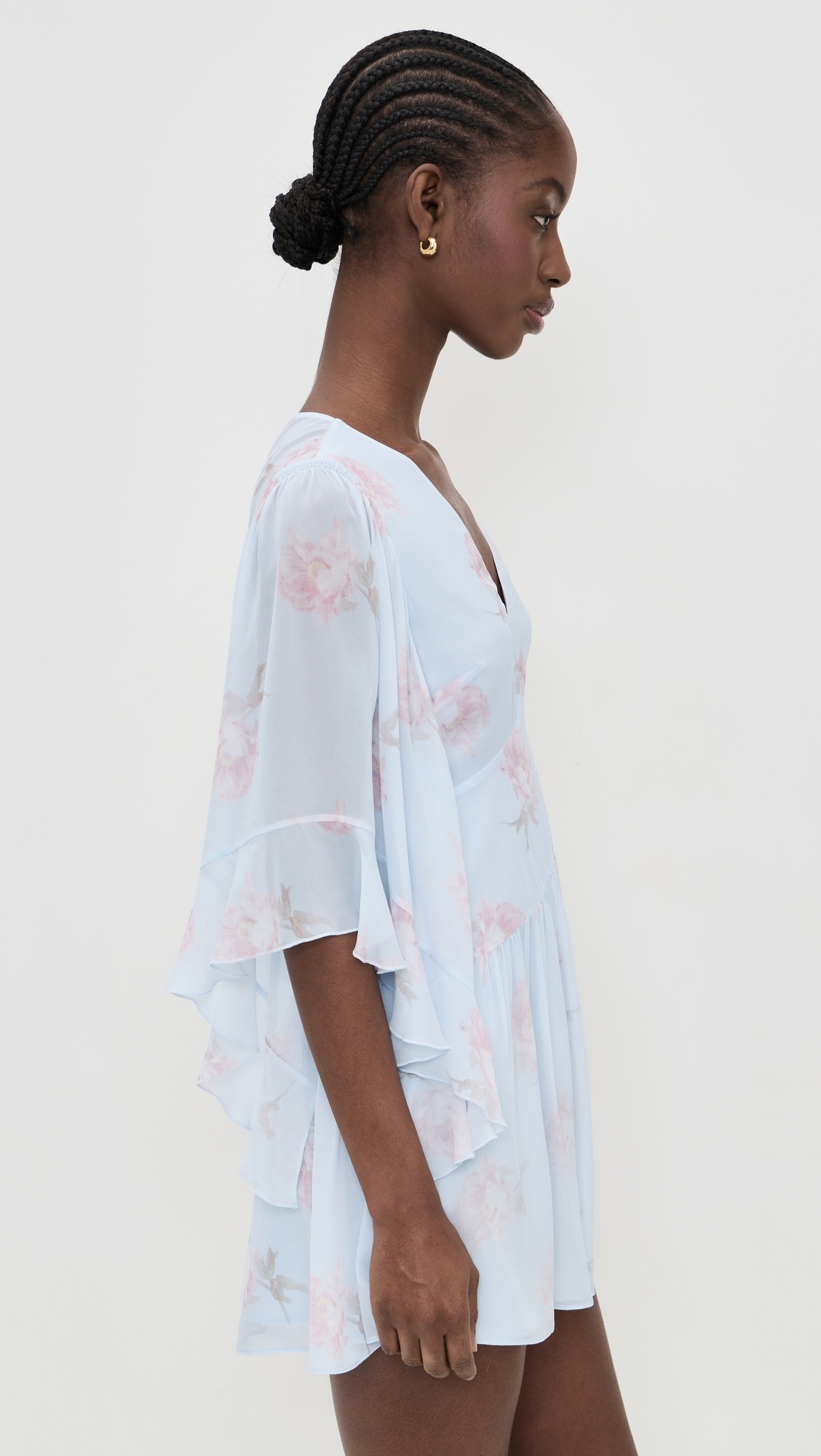 Auralie Dress Blue Roan