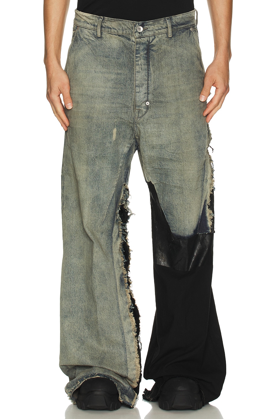 Rick Owens Joris Trousers in Blue