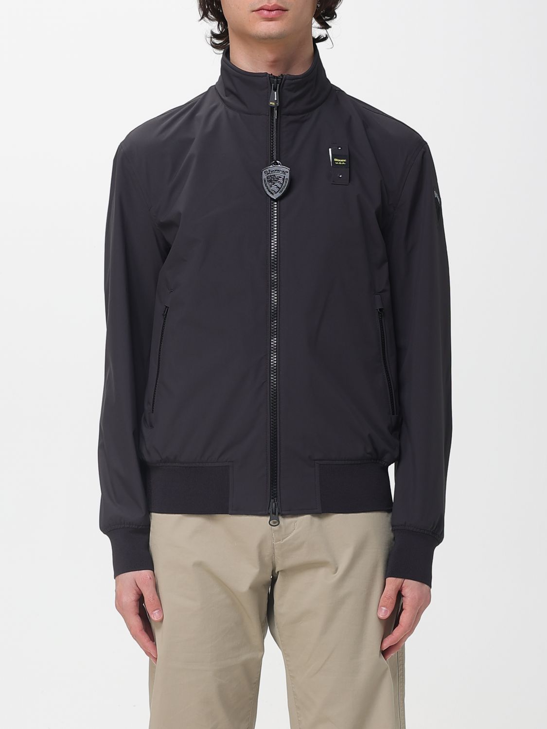 Jacket Men color Blue