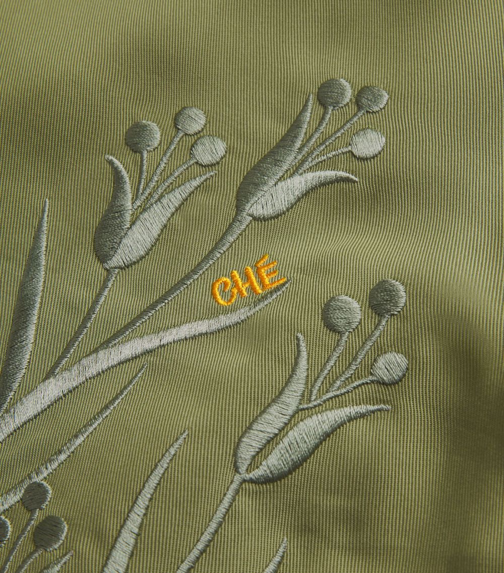 Embroidered Cedar Shirt