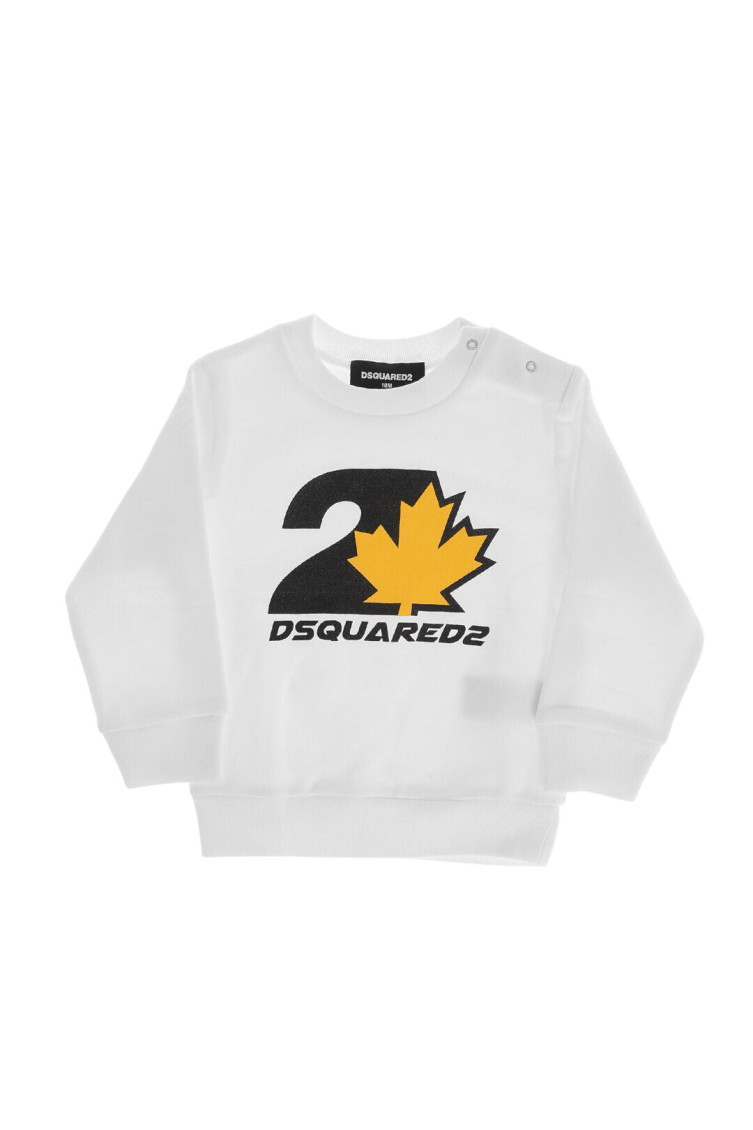 Babies White Logo Sweatshirt