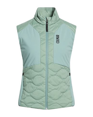 Attitude Woman Vest Sage green Size 6 Polyester, Elastane