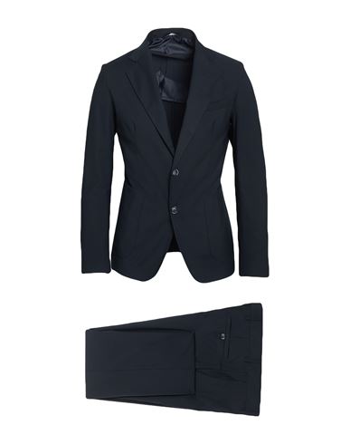 Man Suit Midnight blue Size 36 Polyester, Viscose, Elastane