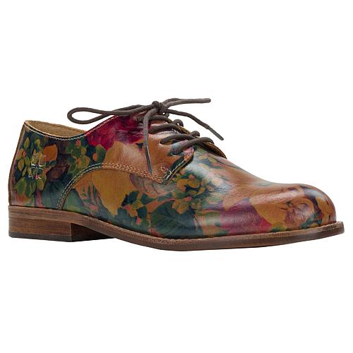 Silvio Perforated Leather Oxford Shoe - Fall Multi