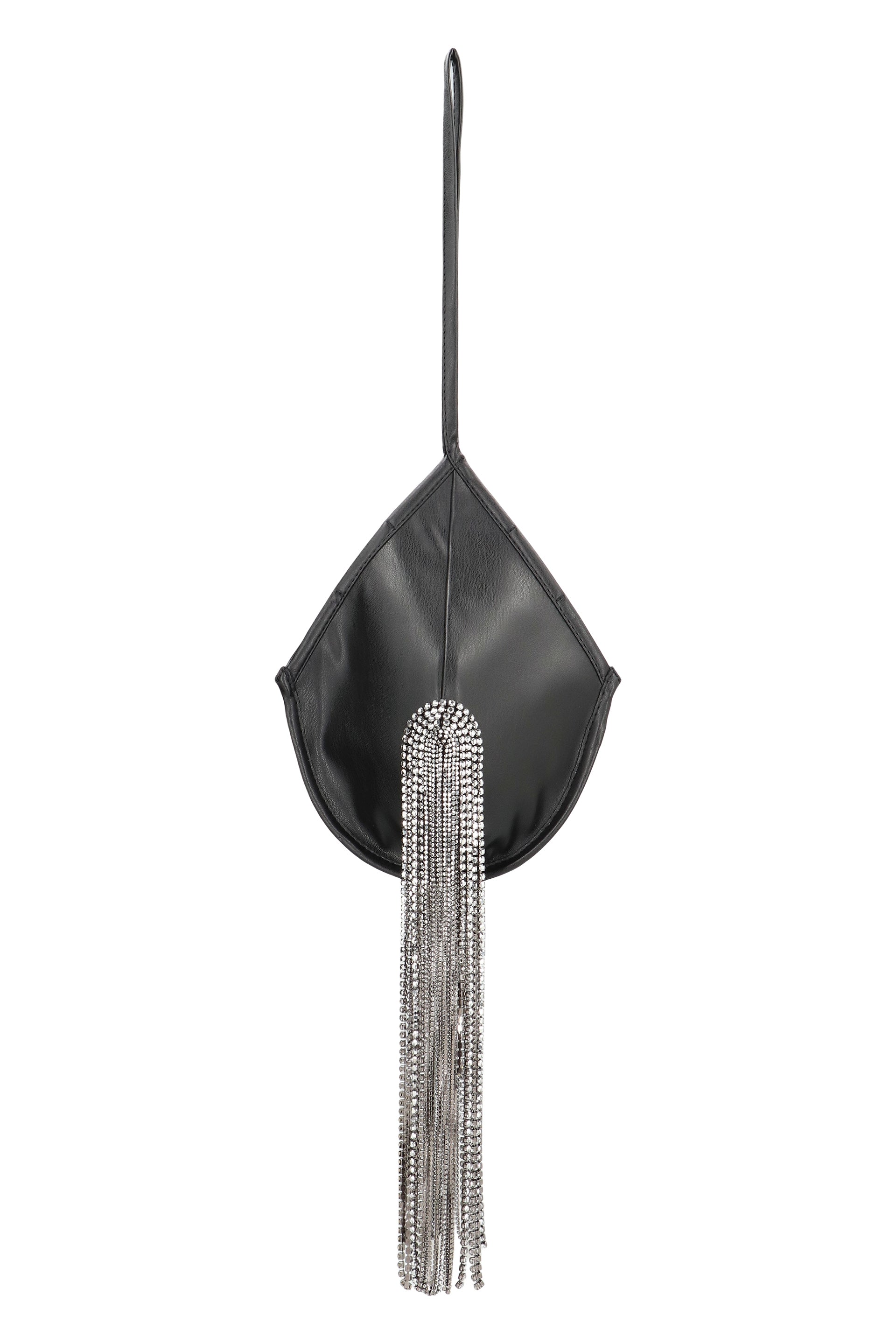 Crystal-embellished Teardrop Clutch