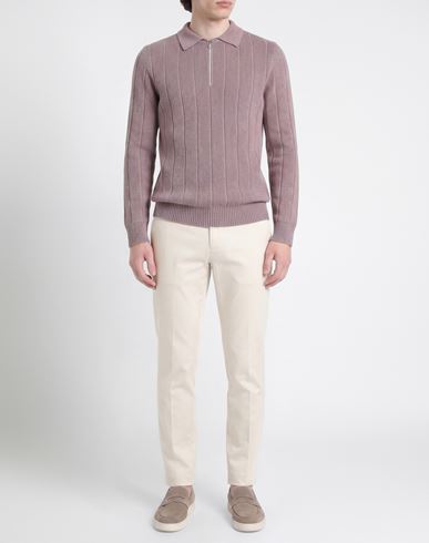 Platinum Man Sweater Lilac Size 3XL Cashmere