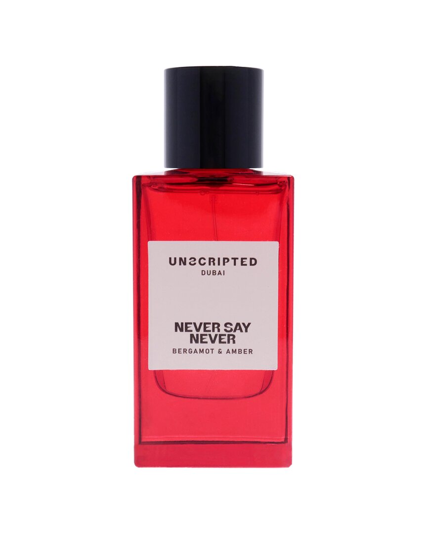 Unisex 3.4oz Never Say Never EDP