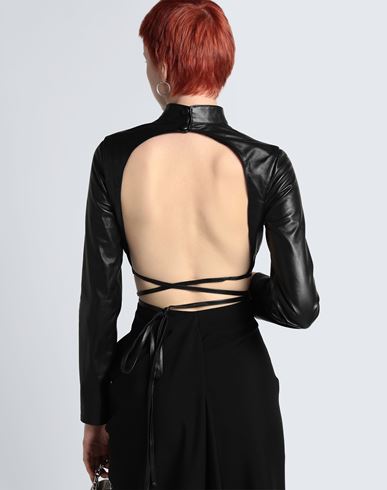 Leather Mock