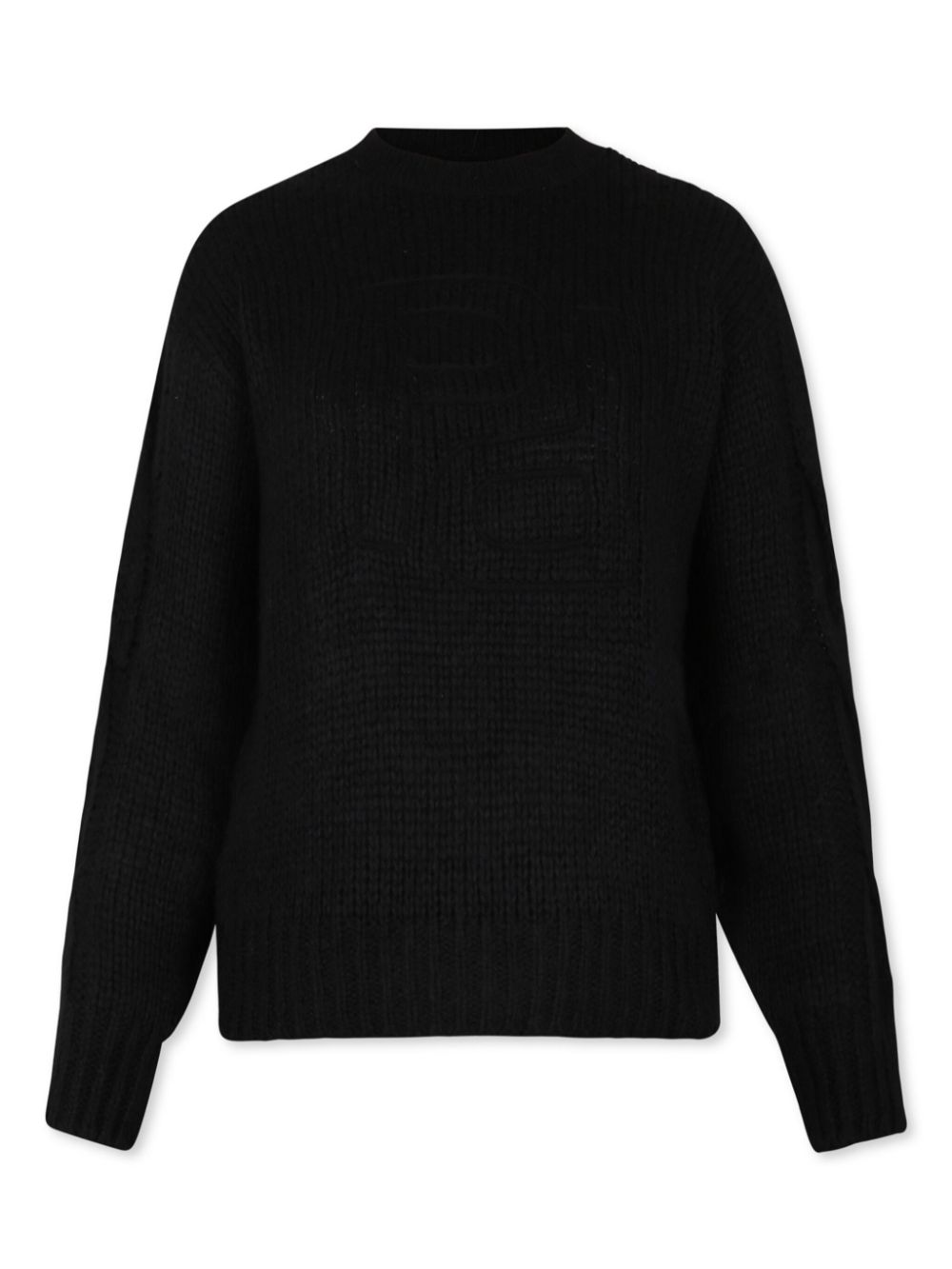 Knitted sweater - Black