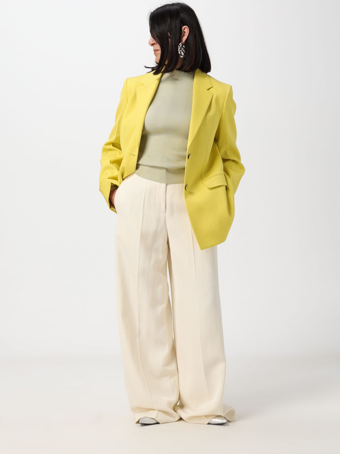 Jacket Woman color Green