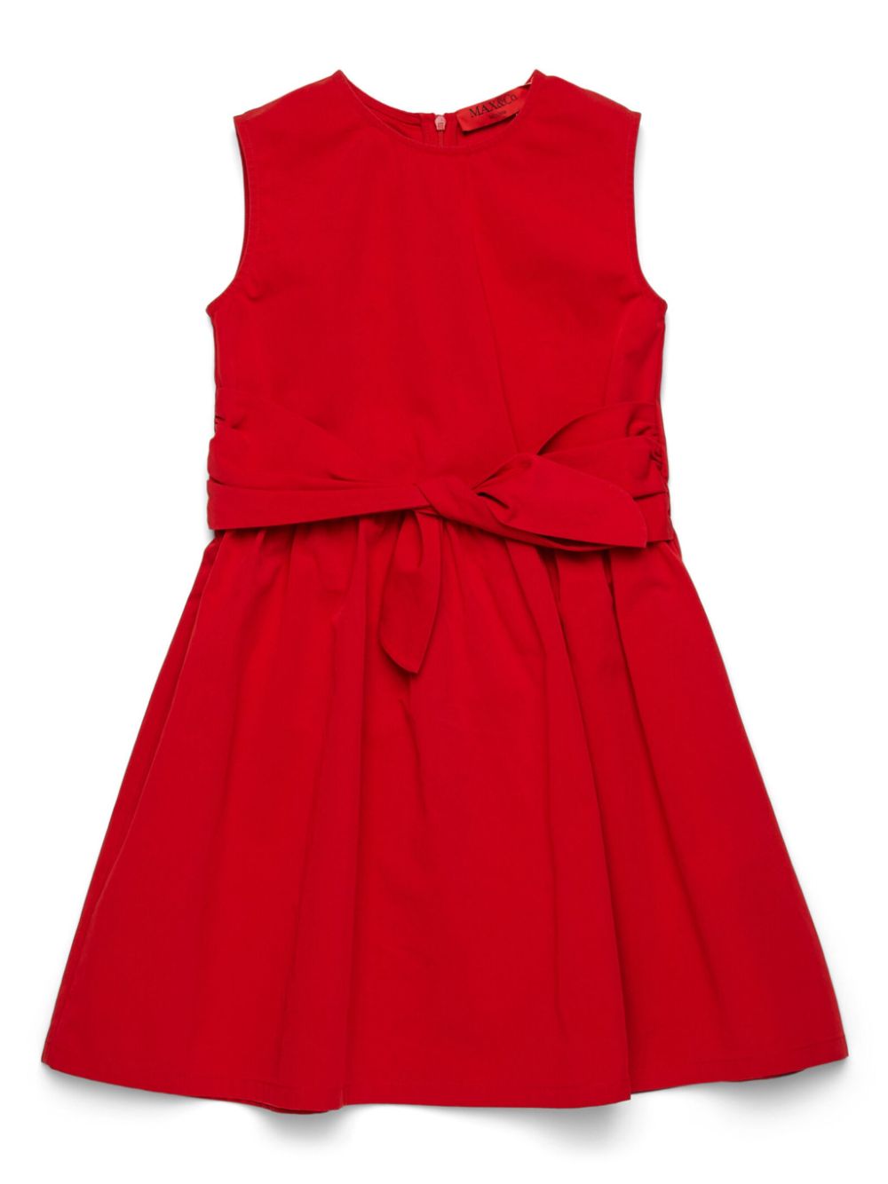 Self-tie dress - Red