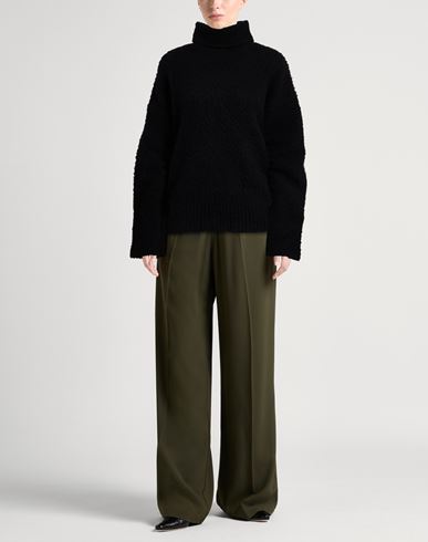 Woman Turtleneck Black Size S Polyamide, Alpaca wool, Wool