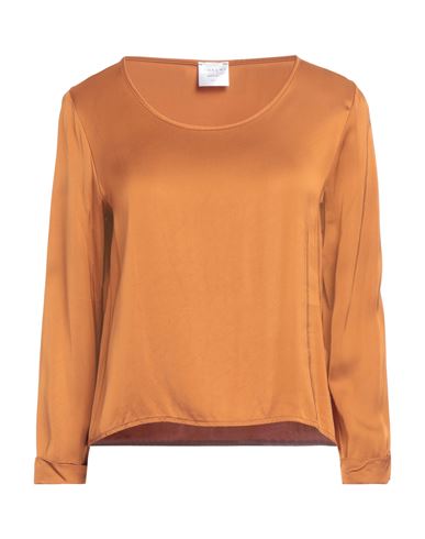 Anonyme Designers Woman Top Tan Size 4 Viscose