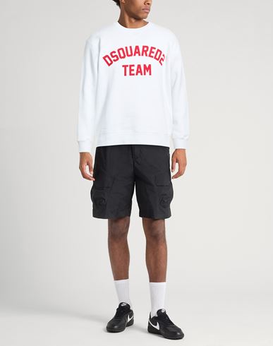 Man Sweatshirt White Size M Cotton