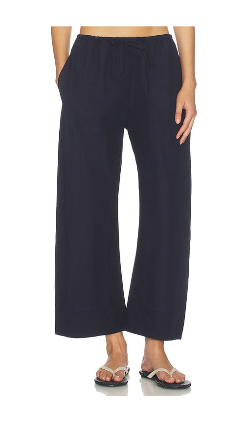 LESET Kyoto Carpenter Pant in Navy. L. Also in