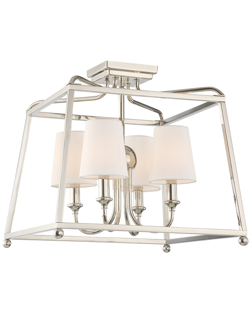 4-Light Sylvan Flush Mount