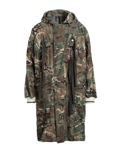 Man Overcoat Military green