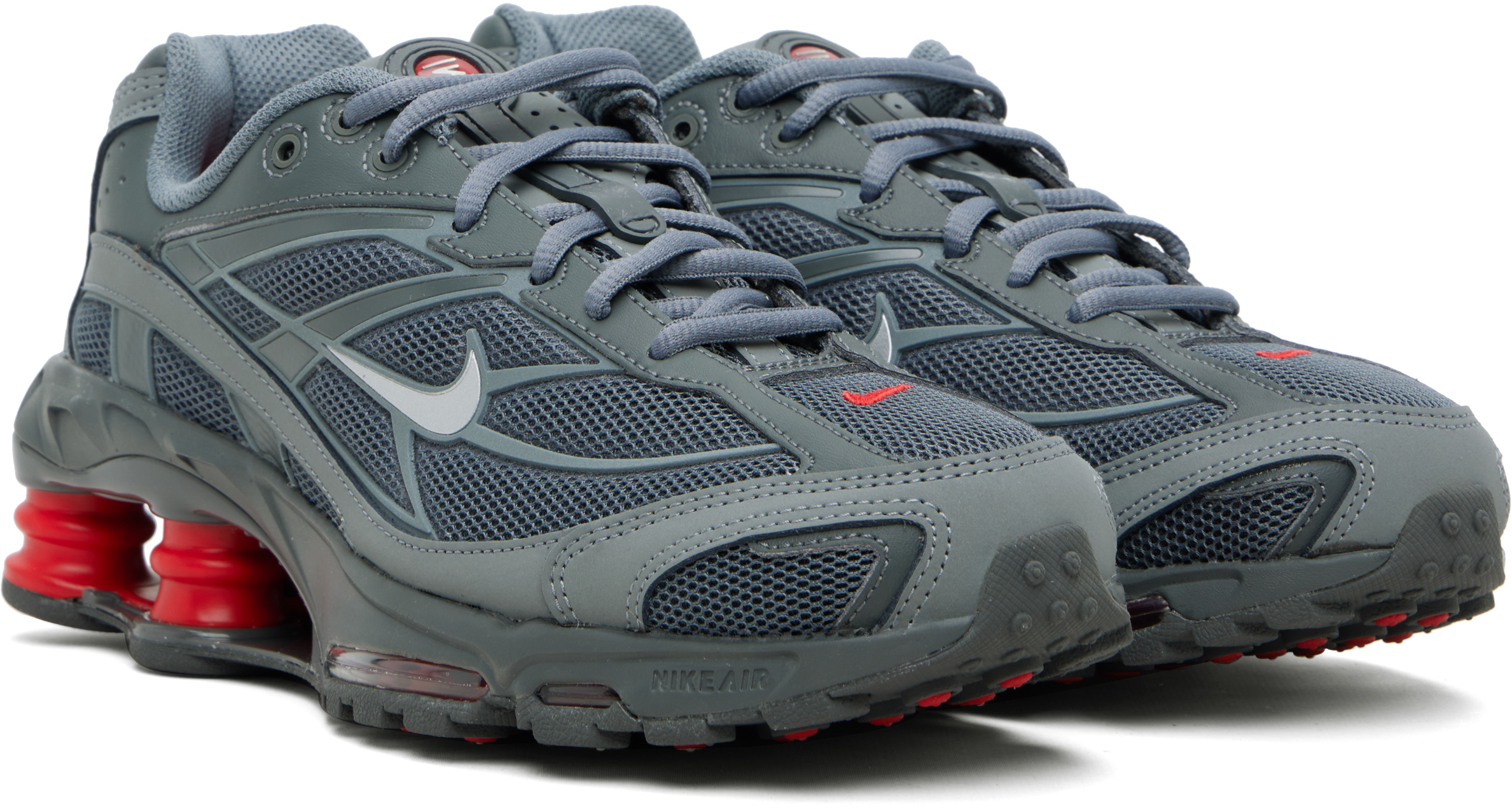 Gray Shox Ride 2 Sneakers